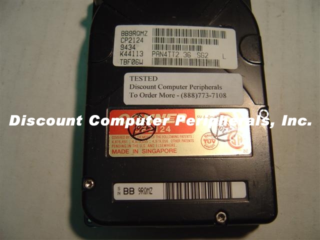 CONNER CP2124 - 120MB 2.5IN IDE NOTEBOOK DRIVE - Call or Email f