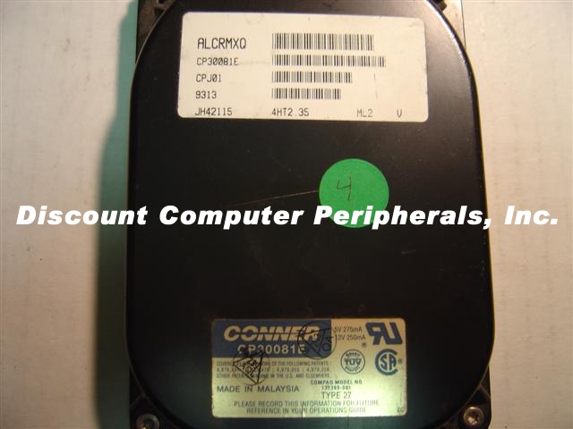 CONNER CP30081E - 80MB 3.5IN IDE