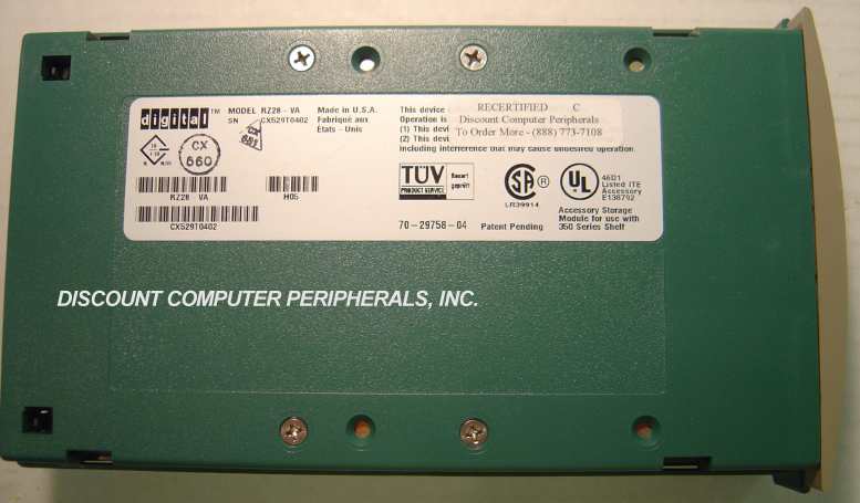 DEC RZ28-VA - 2.1GB 3.5in SCSI DR In Cannister - RZ28VA - Call o