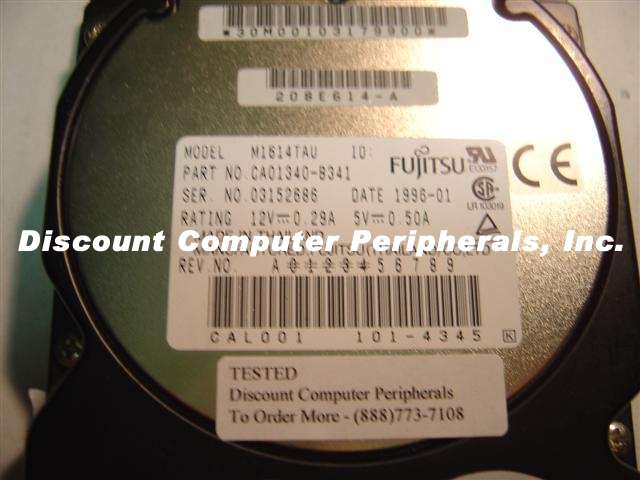 FUJITSU M1614TAU - 1GB 5400 RPM 3.5" IDE Hard Drive - Call or