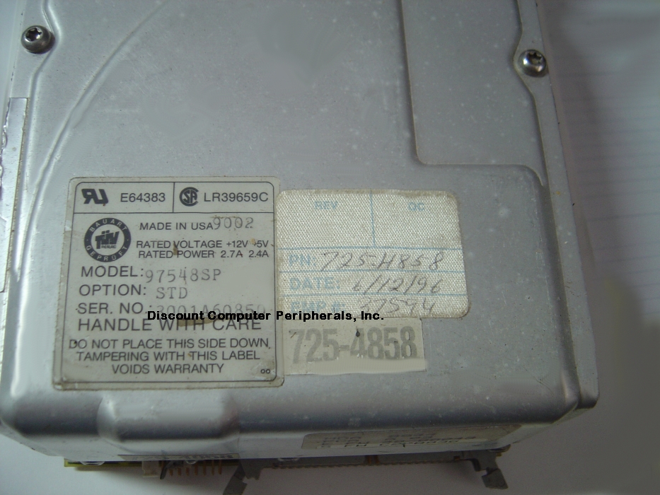 HEWLETT PACKARD 97548SP - 663MB 5.25IN FH SCSI 50 PIN - Call or