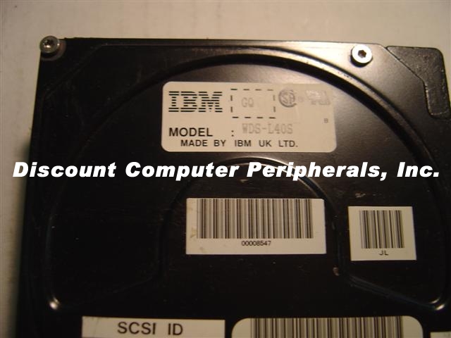 IBM WDS-L40S - 40MB 3.5IN 3H SCSI 50PIN