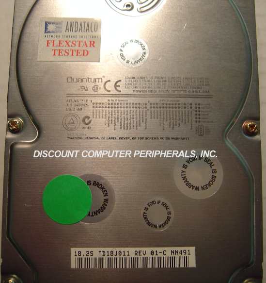 QUANTUM QM318200TD-SCA - 18.2GB 3.5 SCSI SCA HH ATLAS III
