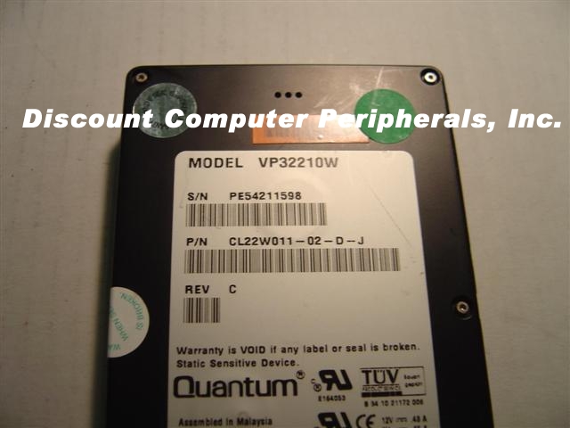 QUANTUM VP32210W - 2.216GB 3.5 SCSI WIDE LP CAPELLA