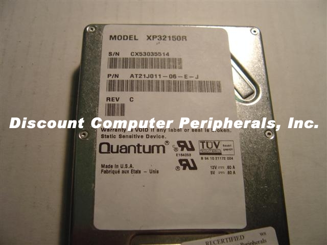 QUANTUM XP32150R - 2.1GB 3.5 SCSI 80 PIN SCA LP 7200 RPM ATLAS