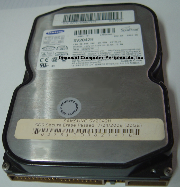SAMSUNG SV2042H - 20GB 3.5IN IDE