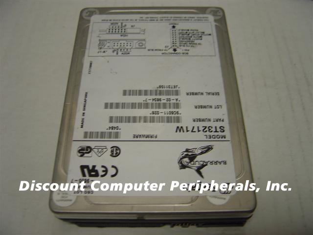 SEAGATE ST32171W - 2GB 3.5IN 3H SCSI WIDE 68PIN - Call or Email