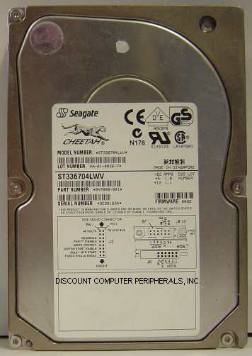 SEAGATE ST336704LWV - 36.7GB SCSI 68PIN - Call or Email for Quot