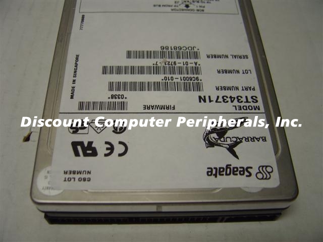 SEAGATE ST34371N - 4GB 3.5IN 3H SCSI 50PIN - 3 Day Lead Time To
