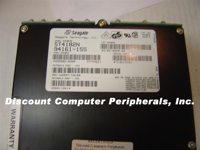 SEAGATE ST4182N - 160MB 5.25IN FH SCSI 50PIN - 3 Day Lead Time T