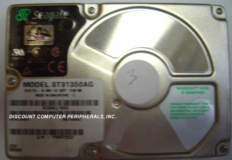 SEAGATE ST91350AG - 1GB 2.5IN IDE