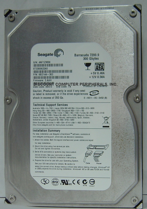 Seagate ST3300622AS
