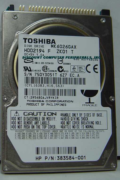 Toshiba MK6026GAX