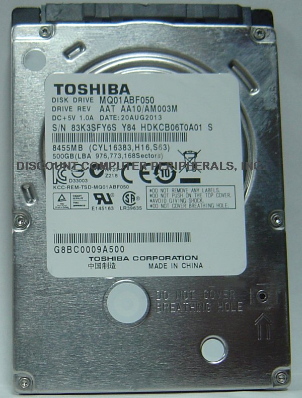 Toshiba MQ01ABF050